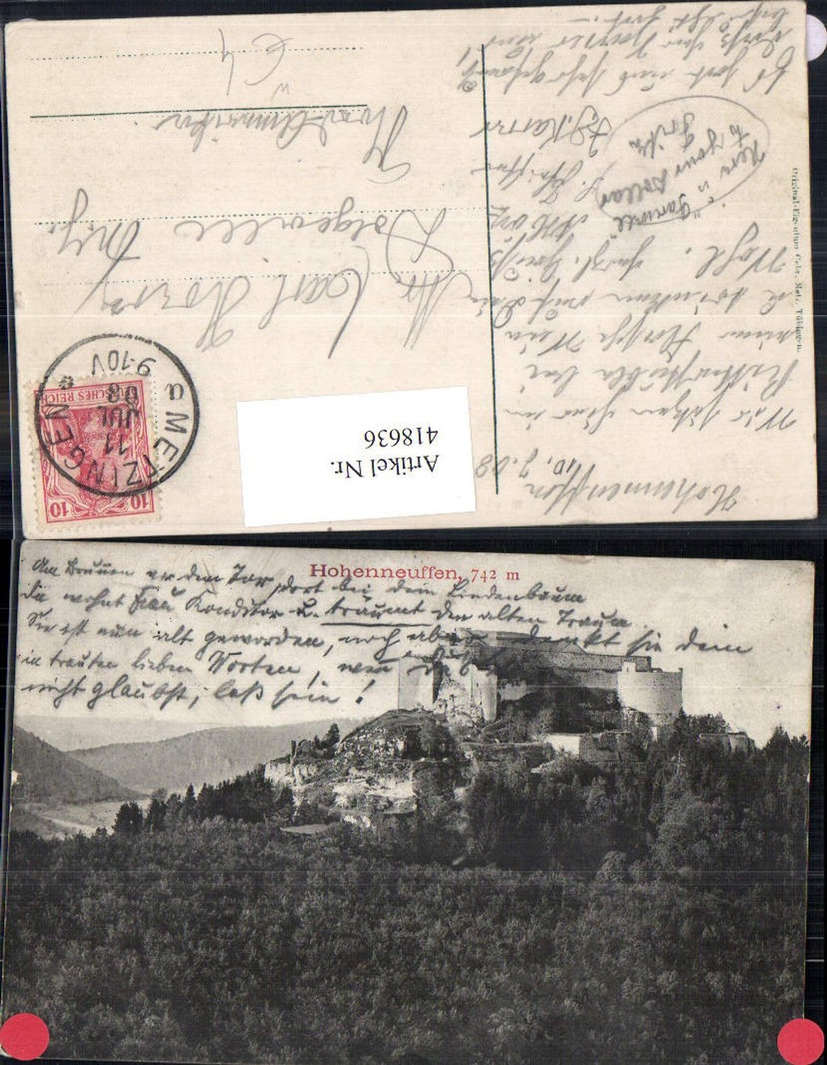 418636,Hohenneuffen Burg b. Neuffen