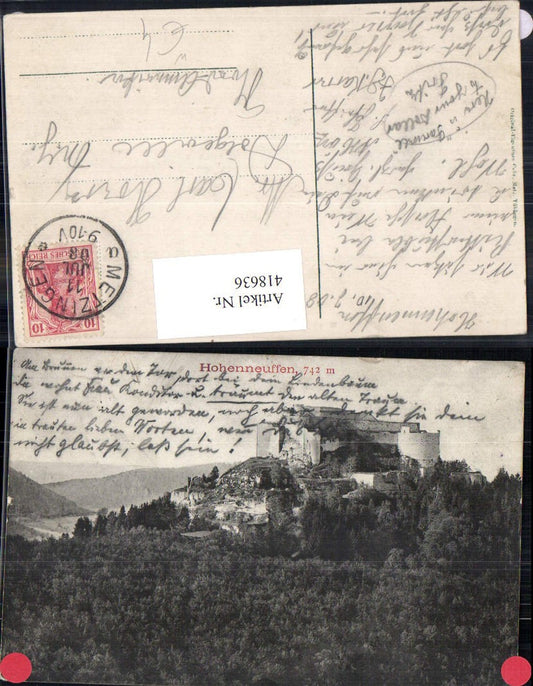 418636,Hohenneuffen Burg b. Neuffen