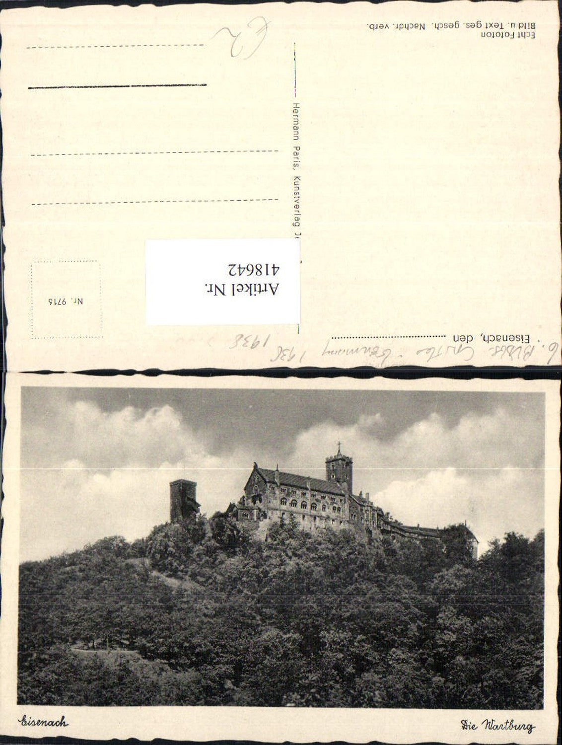 418642,Eisenach Thüringen Die Wartburg Burg