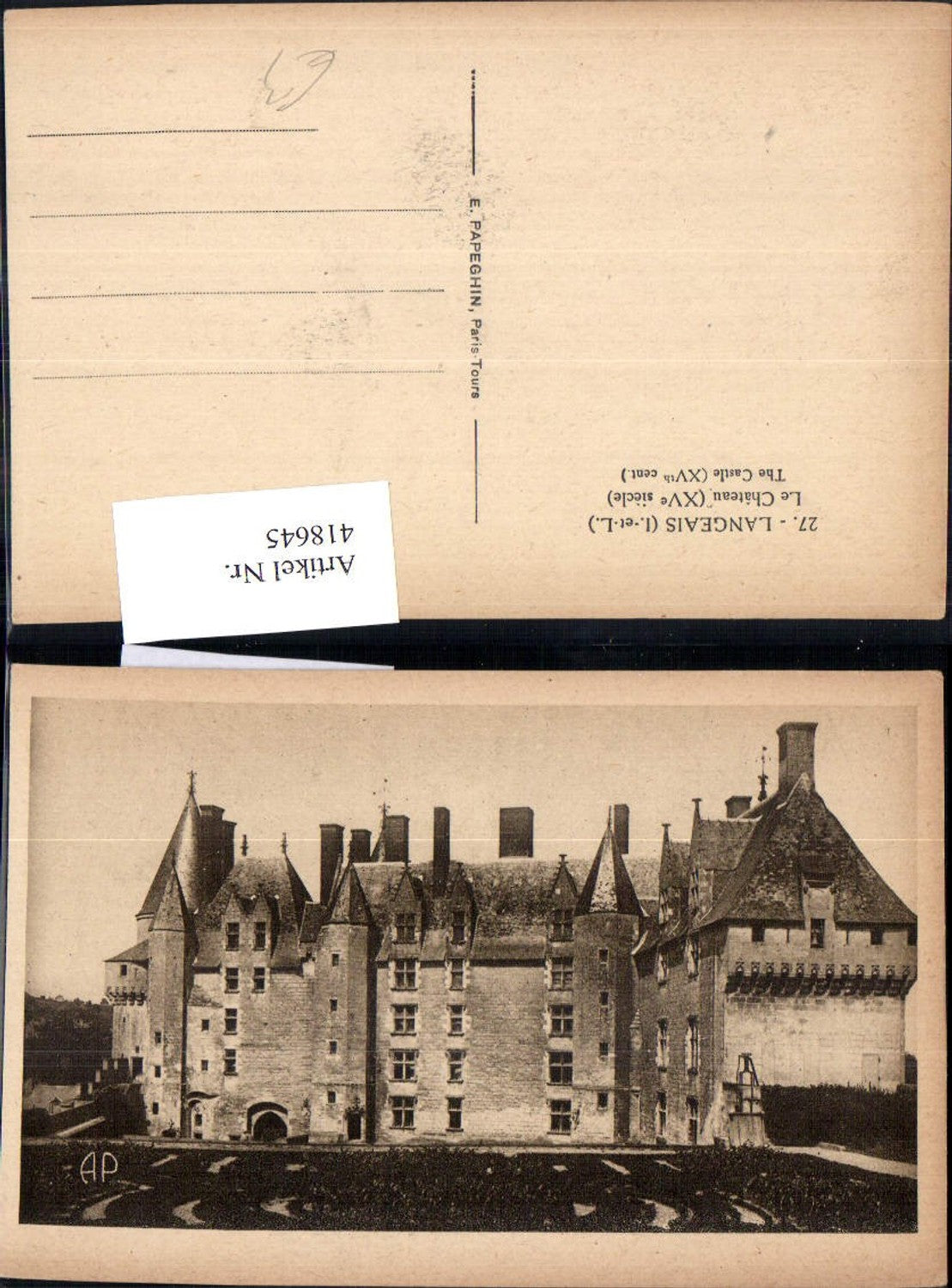 418645,Langeais Le Chateau The Castle Schloss