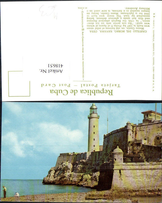 418651,Leuchtturm Castillo del Morro Havana Cuba