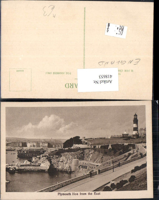 418653,Plymouth Hoe from the East Leuchtturm