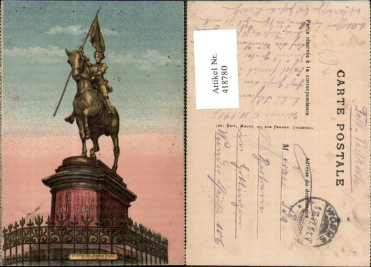 418780,Statue de Jeanne d Arc Statue Monument