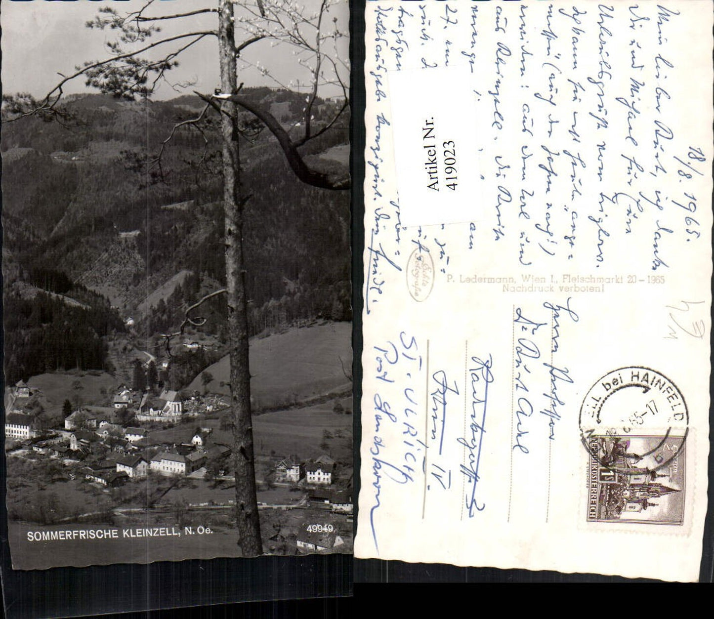 419023,Kleinzell Totale