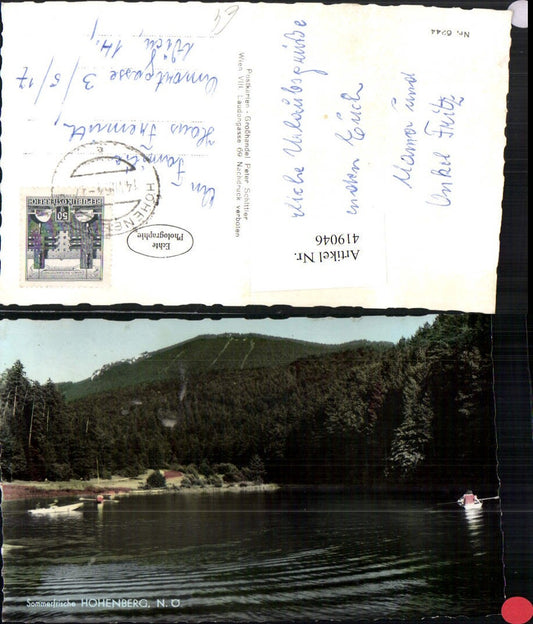 419046,Hohenberg See Ruderboote Boote