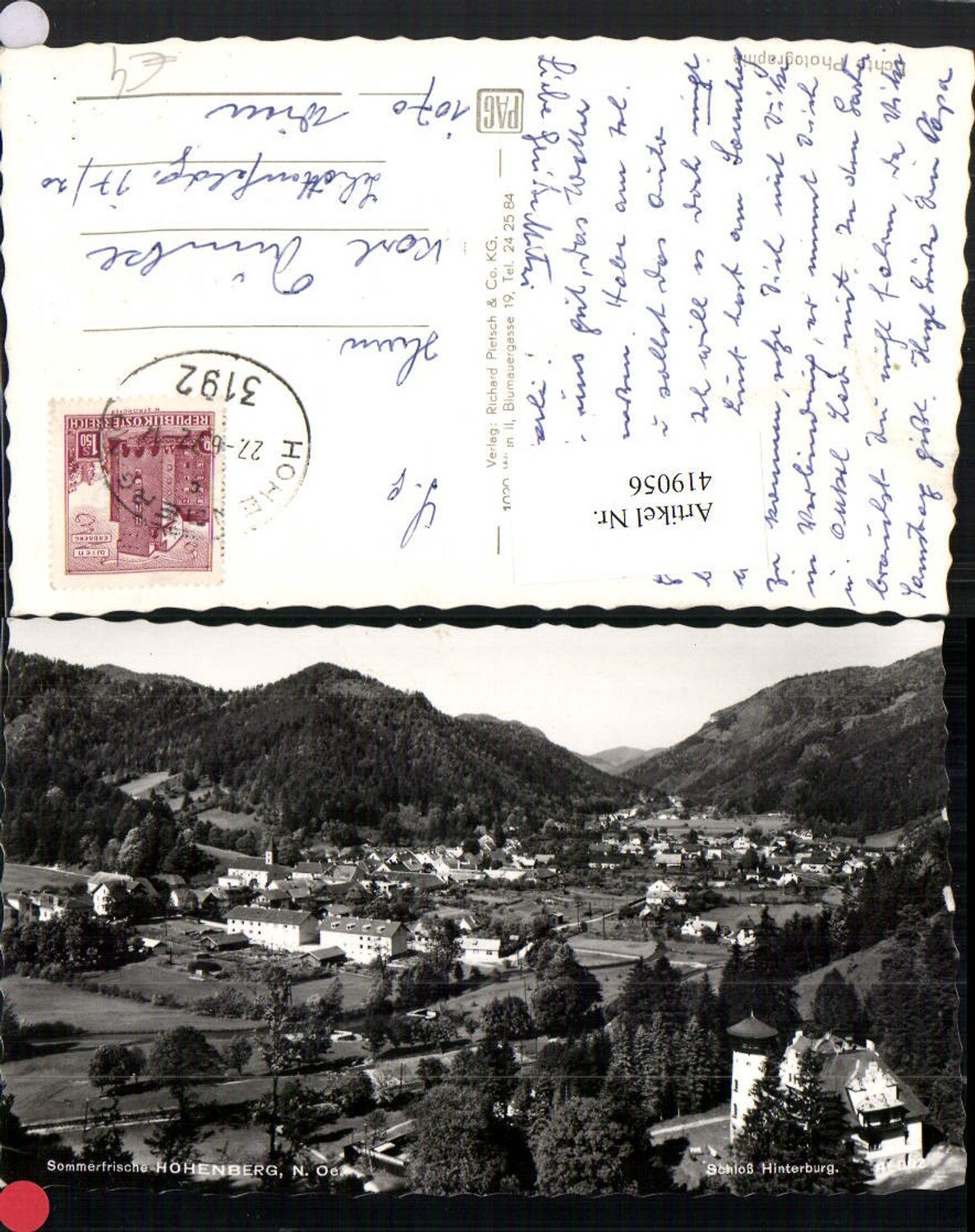 419056,Hohenberg Totale m. Schloss Hinterburg