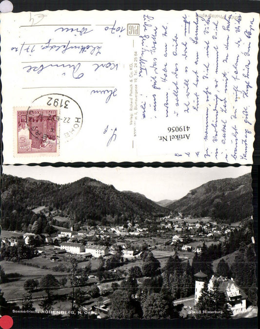 419056,Hohenberg Totale m. Schloss Hinterburg