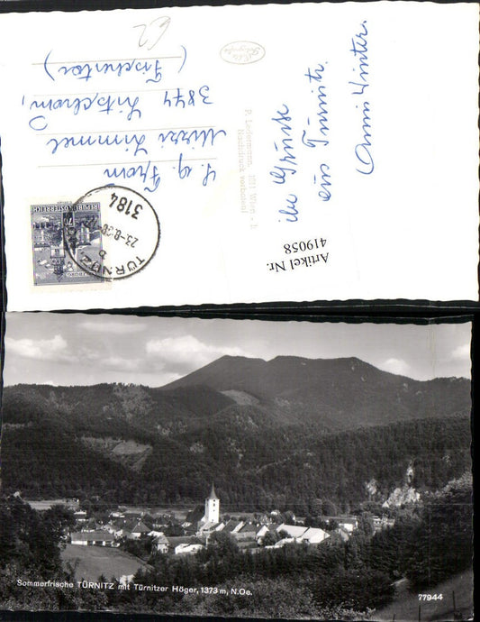 419058,Türnitz Totale m. Türnitzer Höger