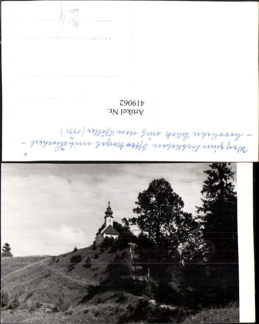 419062,Foto AK Osterkogel b. St. Aegyd am Neuwalde Kapelle Kirche