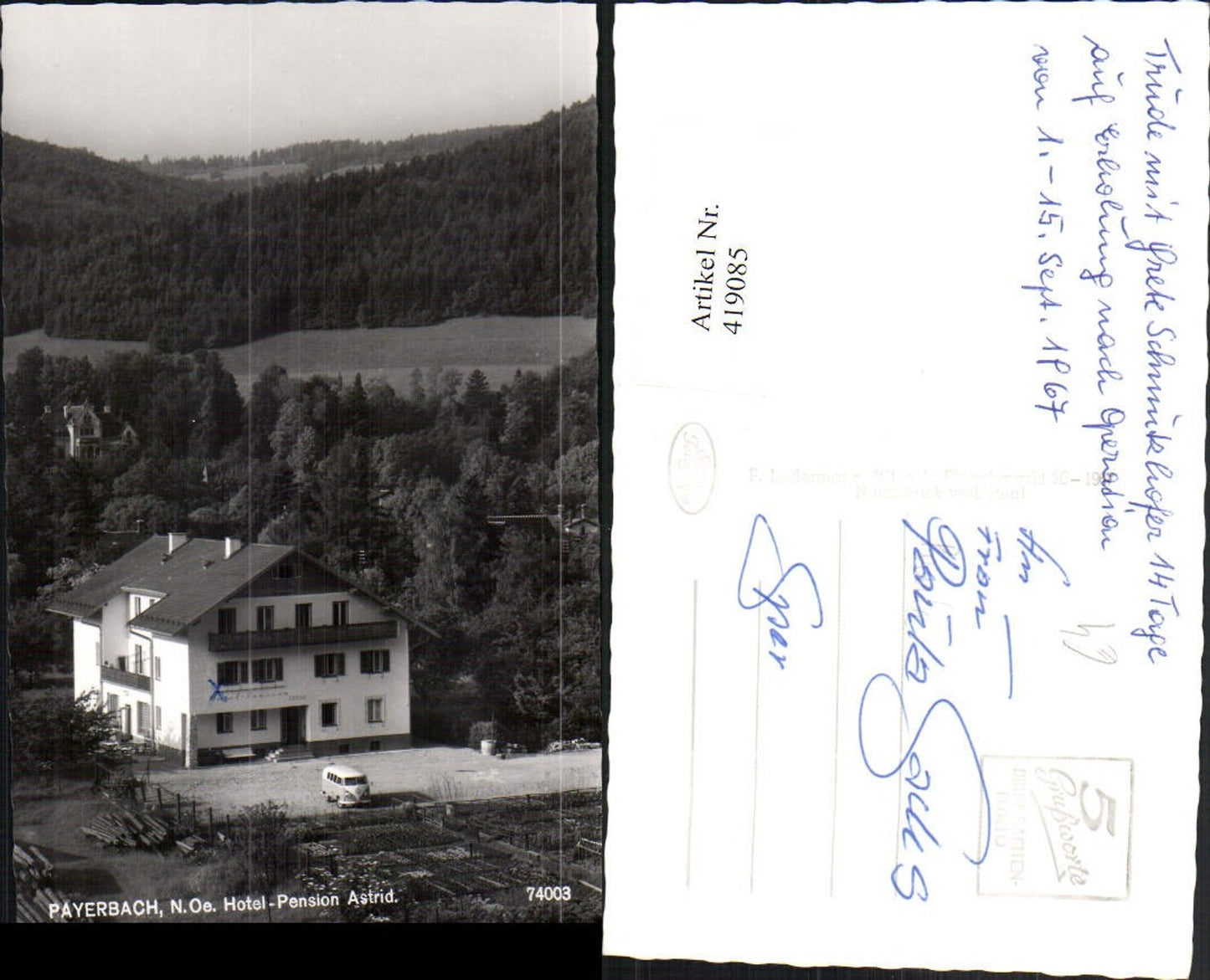 419085,Payerbach Hotel Pension Astrid