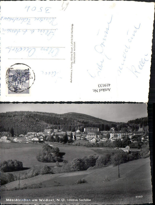 419133,Mönichkirchen am Wechsel Teilansicht