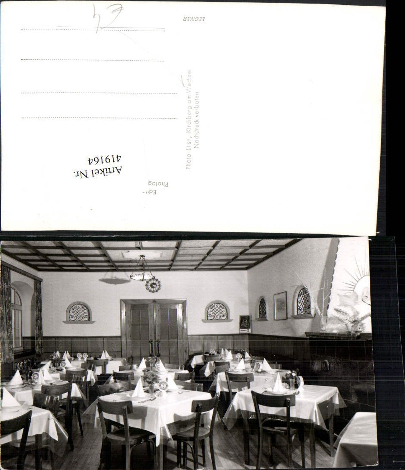 419164,Kirchberg am Wechsel Speisesaal Innenansicht