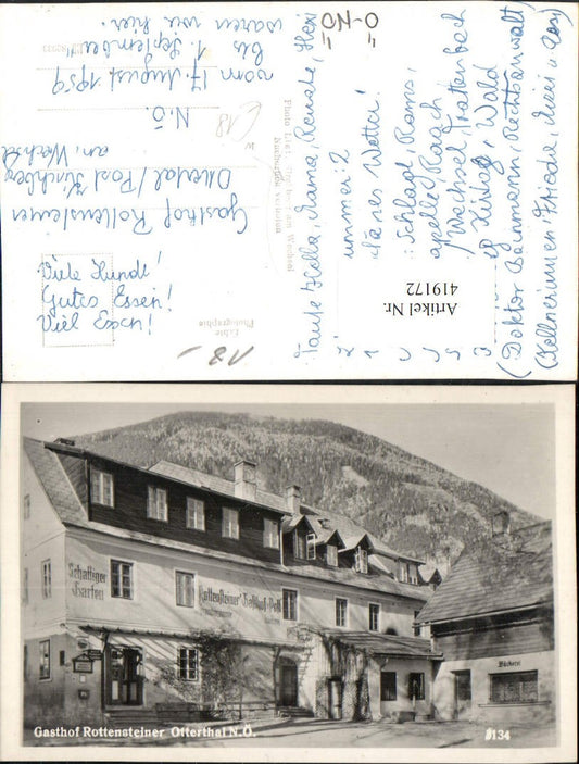 419172,Otterthal b. Kirchberg Gasthof Rottensteiner
