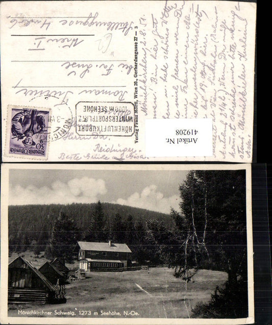 419208,Mönichkirchner Schwaig b. Mönichkirchen