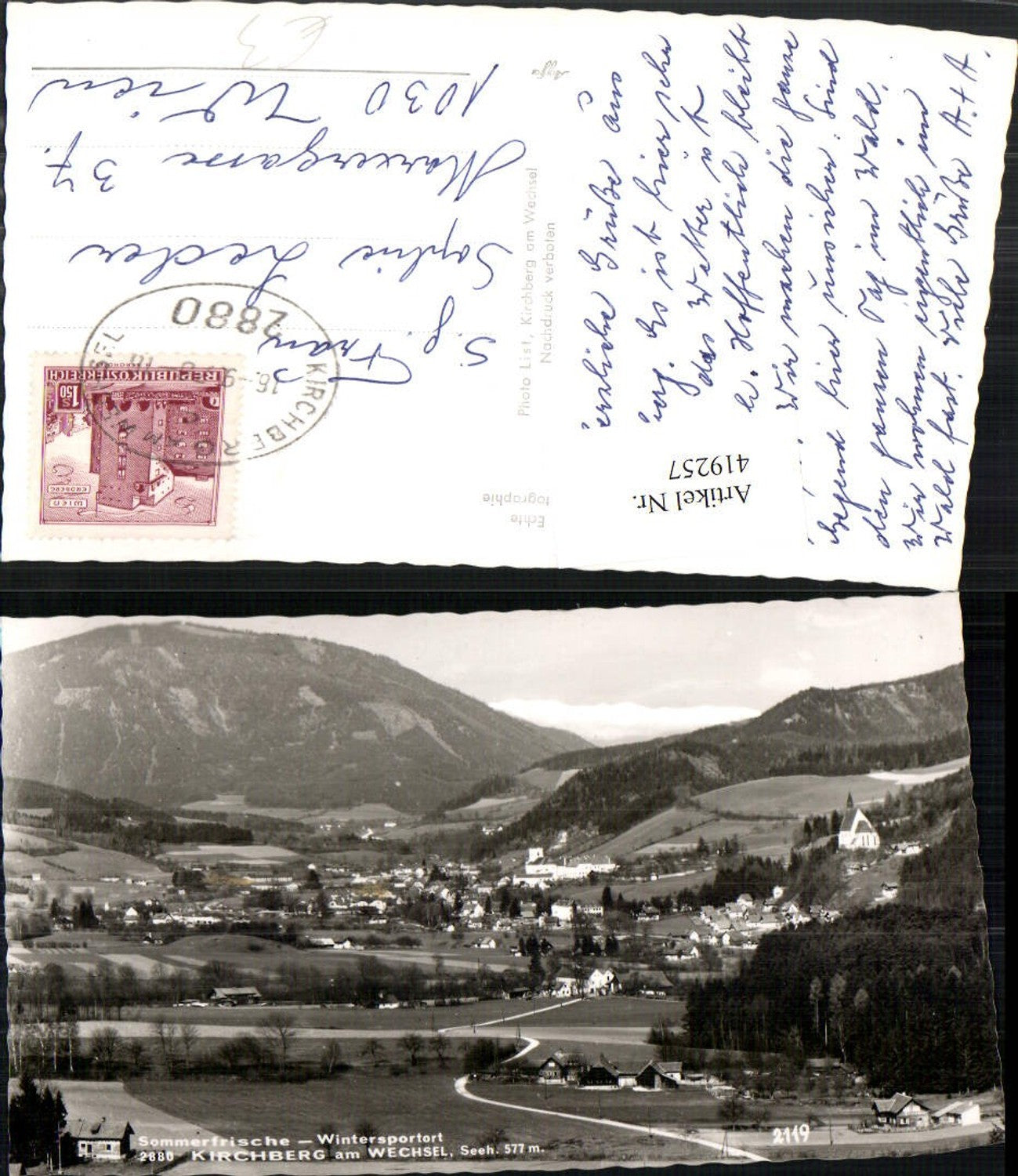 419257,Kirchberg am Wechsel Totale