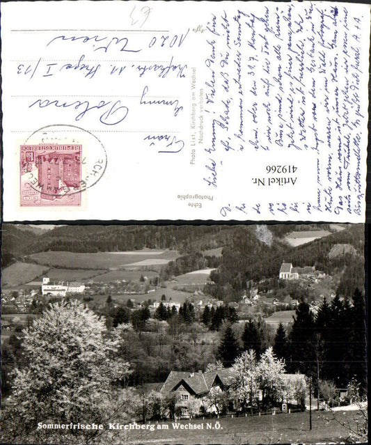 419266,Kirchberg am Wechsel Totale