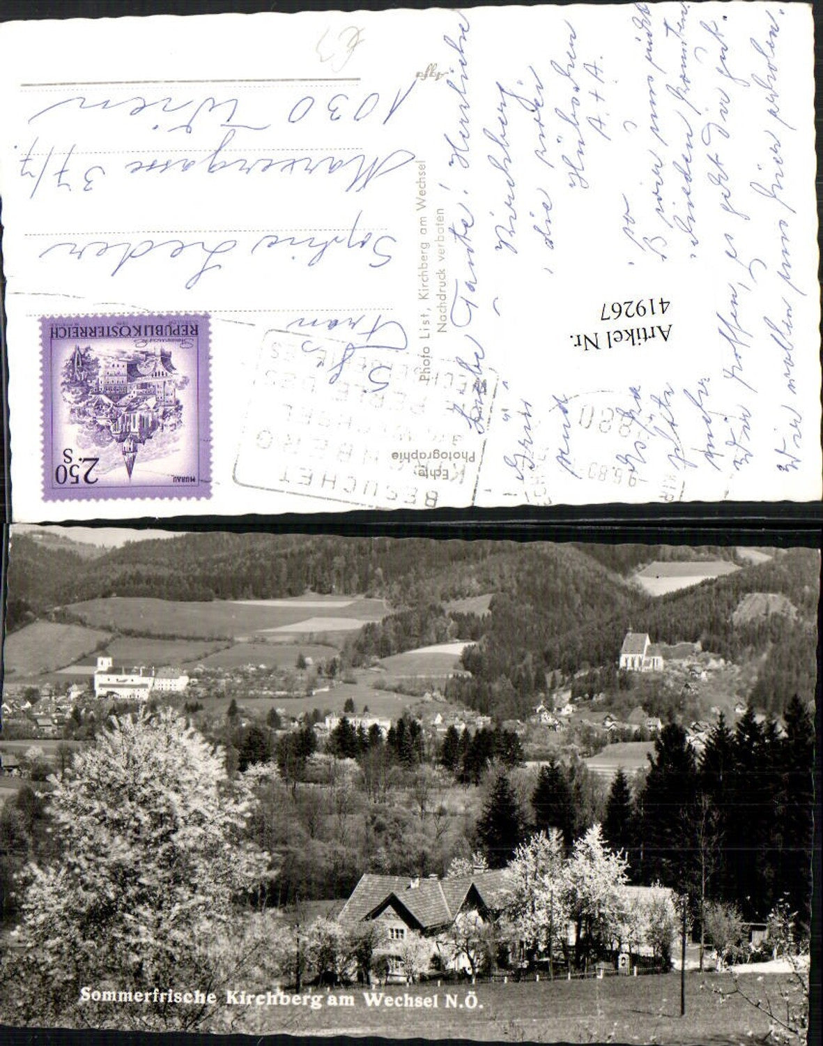 419267,Kirchberg am Wechsel Totale