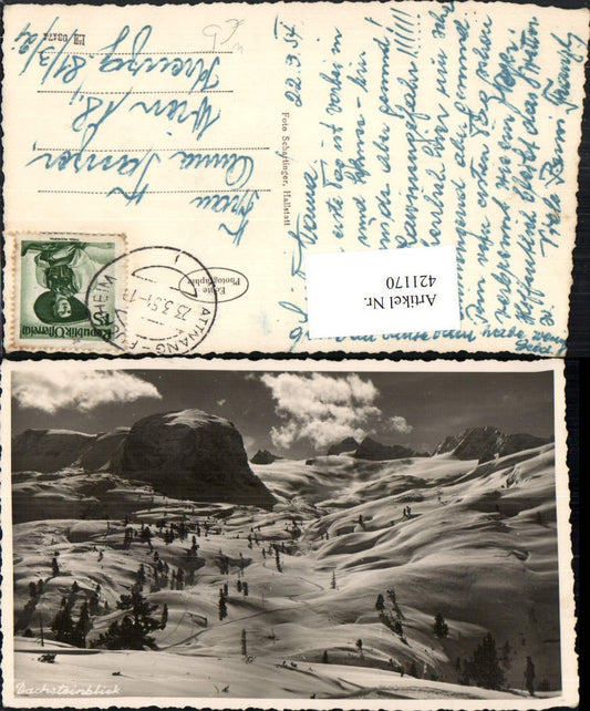 421170,Dachsteinblick Dachstein b. Hallstatt Obertraun Gosau Bergkulisse