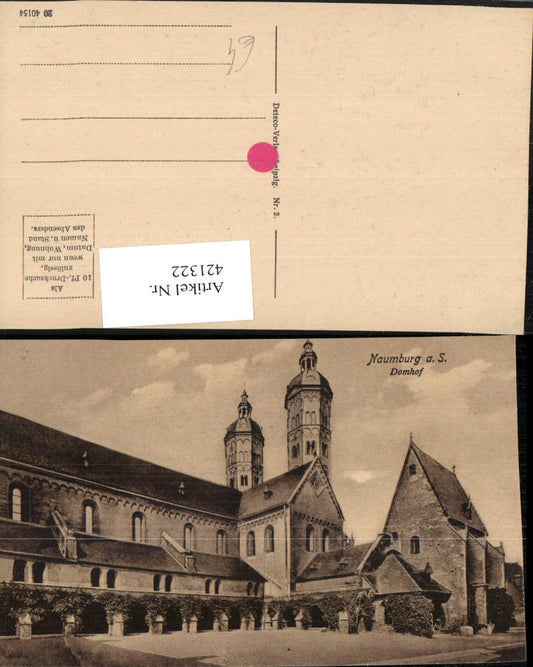 421322,Naumburg an d. Saale Dom Kirche Hof