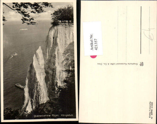 421357,Rügen Stubbenkammer Königsstuhl Klippe Steilküste