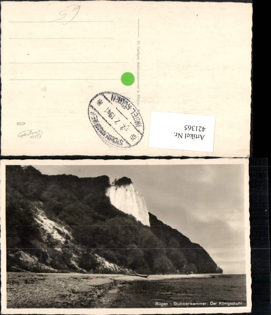 421365,Rügen Stubbenkammer Königsstuhl Steilküste Klippe