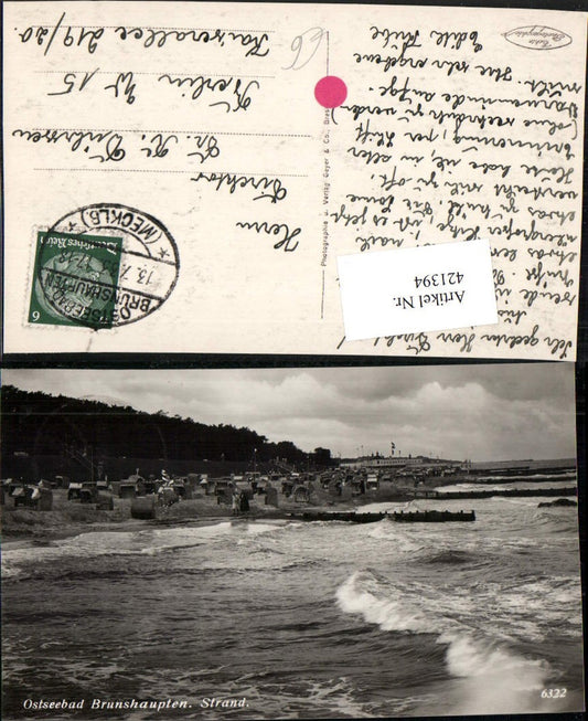 421394,Ostseebad Brunshaupten b. Kühlungsborn Strand Strandleben