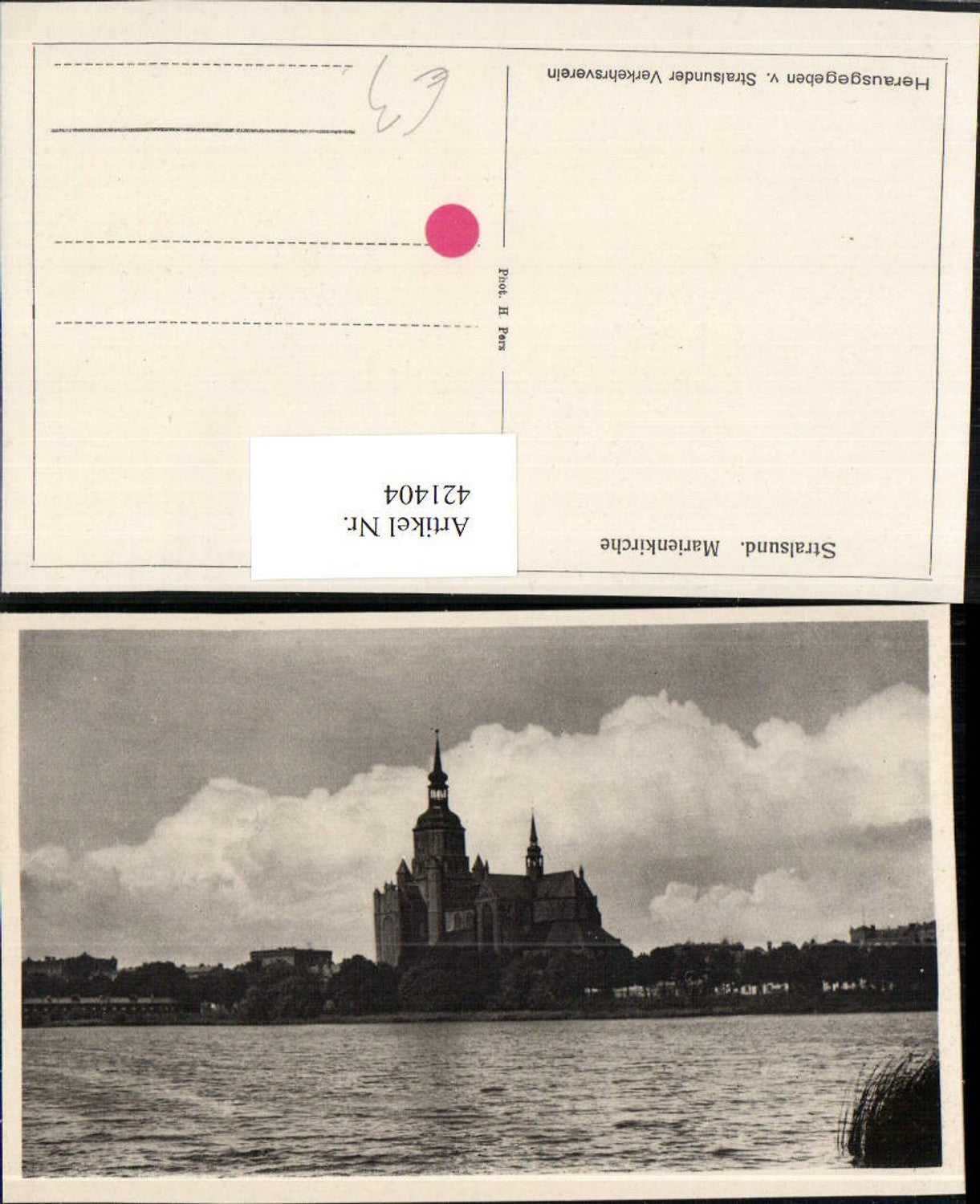 421404,Stralsund Marienkirche Kirche