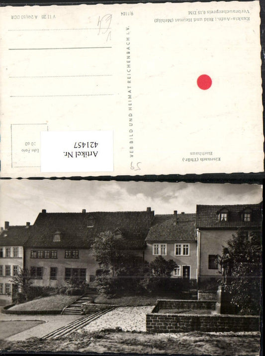 421457, Eisenach Bachhaus Haus pub VEB