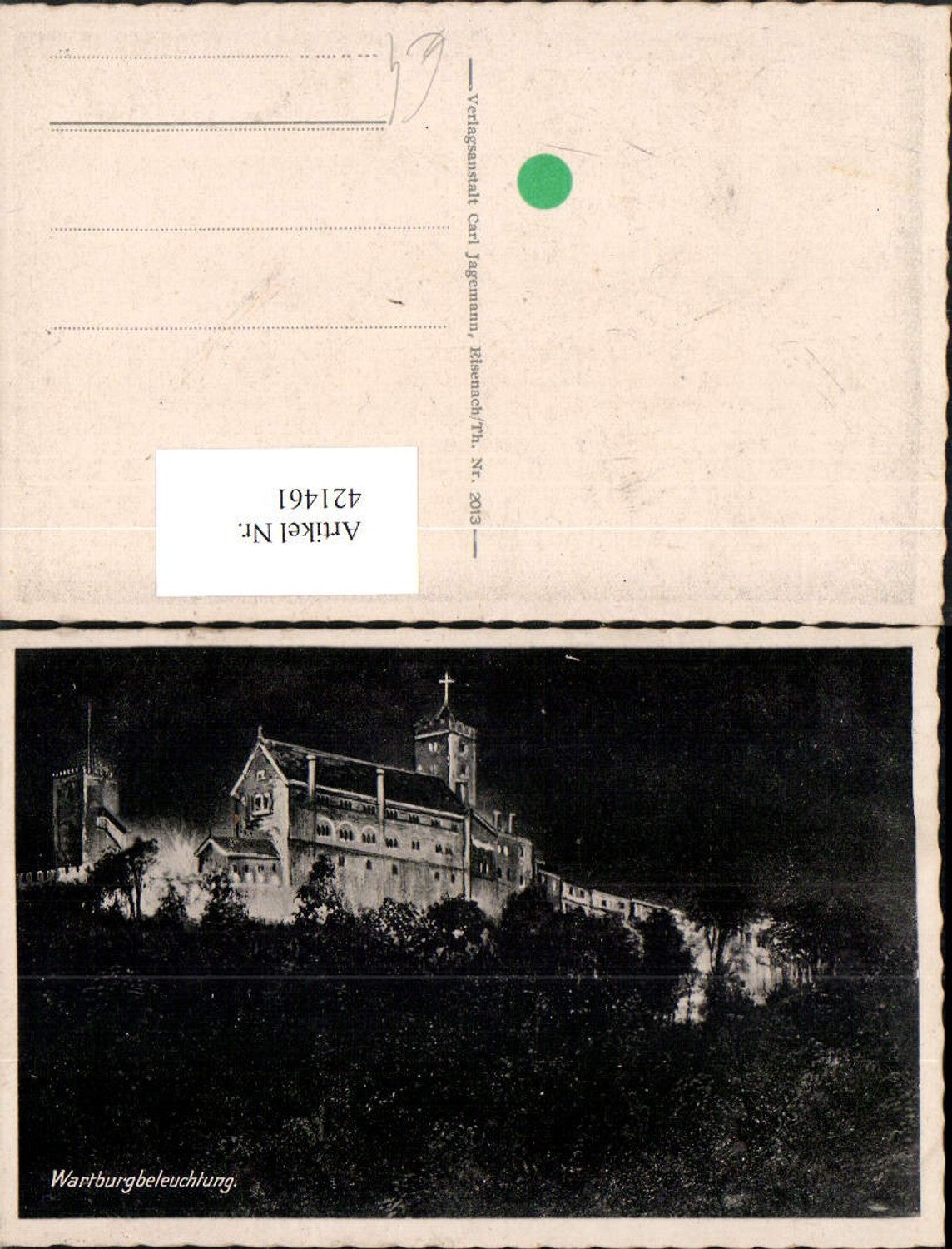 421461, Eisenach Wartburg Castle Lighting
