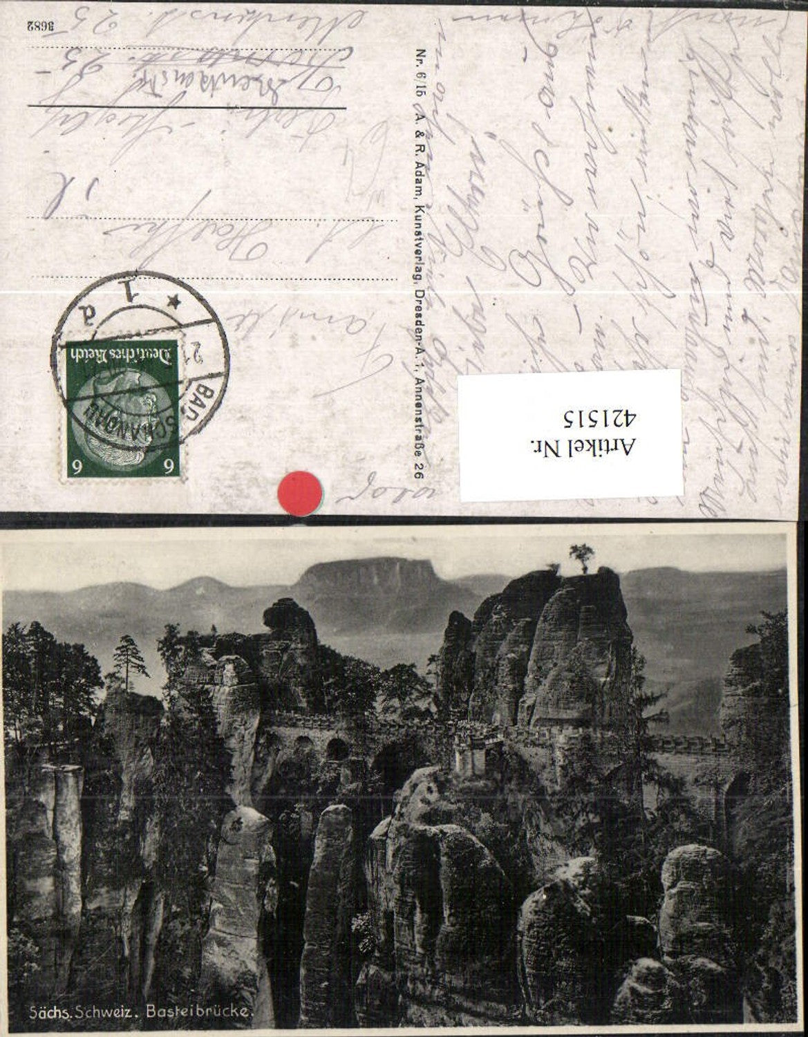 421515,Sächsische Schweiz Basteibrücke Brücke b. Rathen