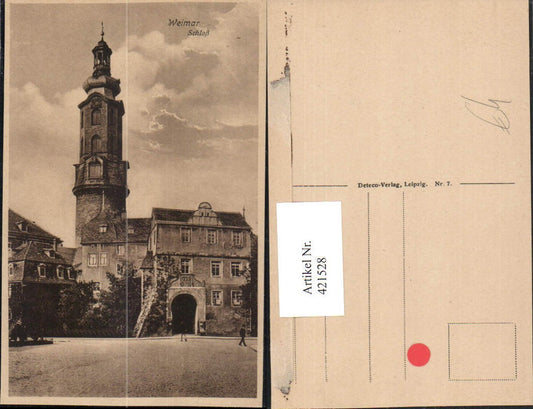 421528, Weimar Castle Tower