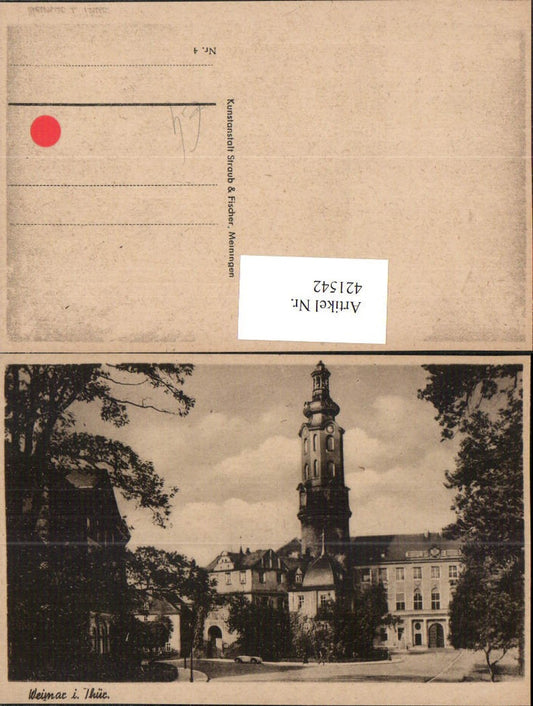421542,Weimar Schloss Turm