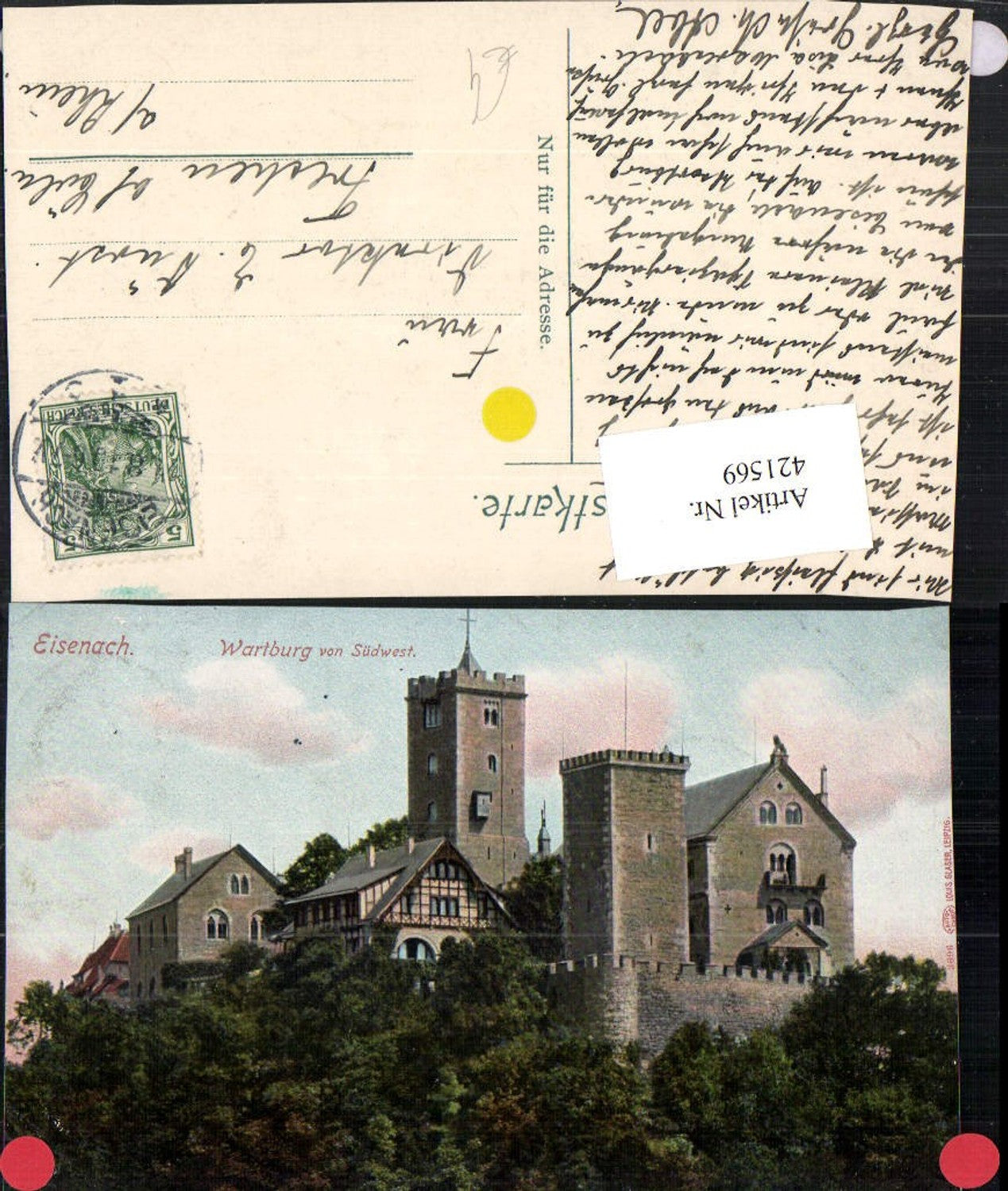421569, Eisenach Wartburg Castle