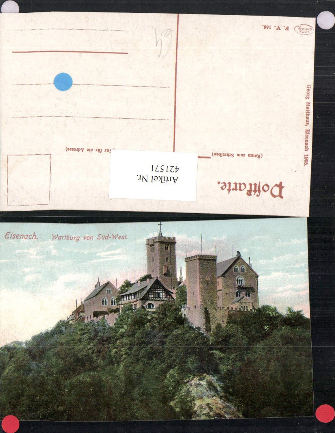 421571, Eisenach Wartburg Castle