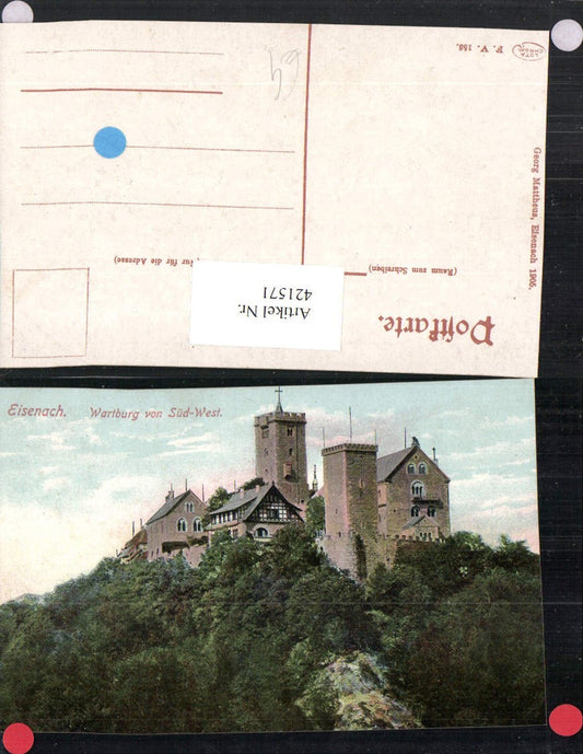 421571, Eisenach Wartburg Castle