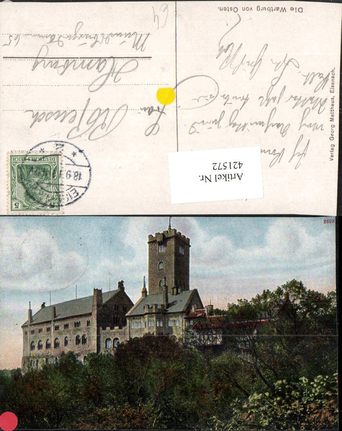 421572, Eisenach Wartburg Castle