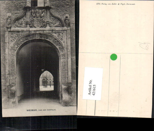 421615,Weimar Tor der Bastille