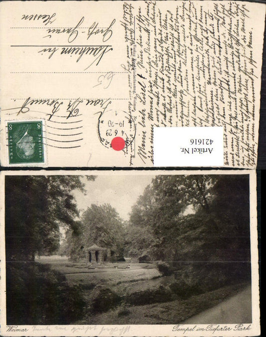 421616,Weimar Tempel im Tiefurter Park