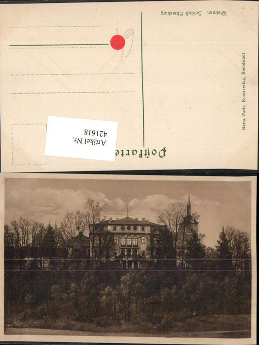 421618,Weimar Schloss Ettersburg