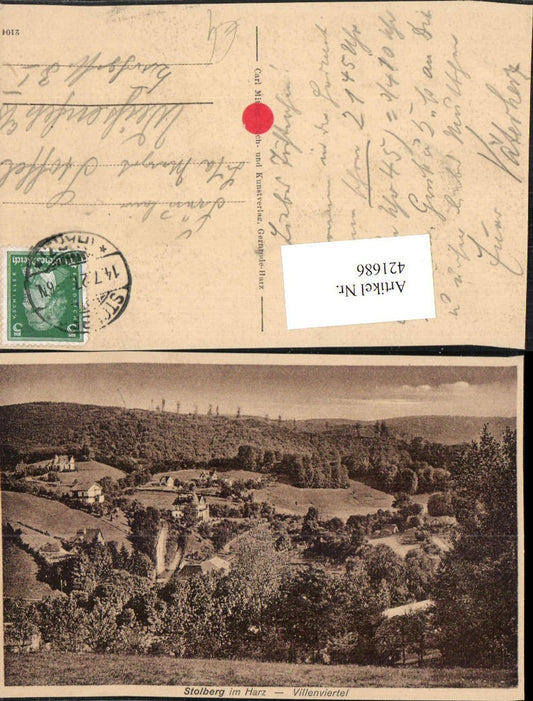 421686,Stolberg im Harz Villenviertel