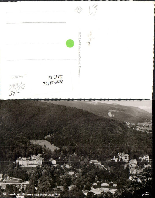 421732,Bad Harzburg Kurhaus u. Harzburger Hof