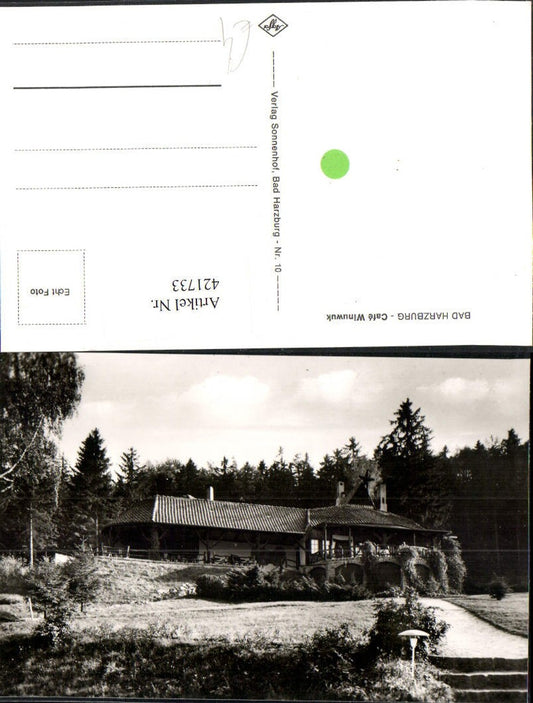 421733,Bad Harzburg Cafe Winuwuk