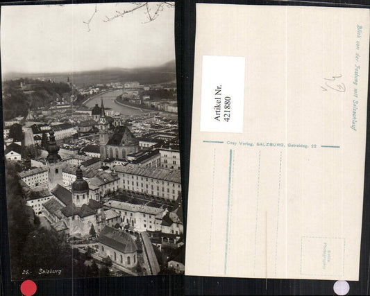 421880,Salzburg Teilansicht von d. Festung pub Cosy 26