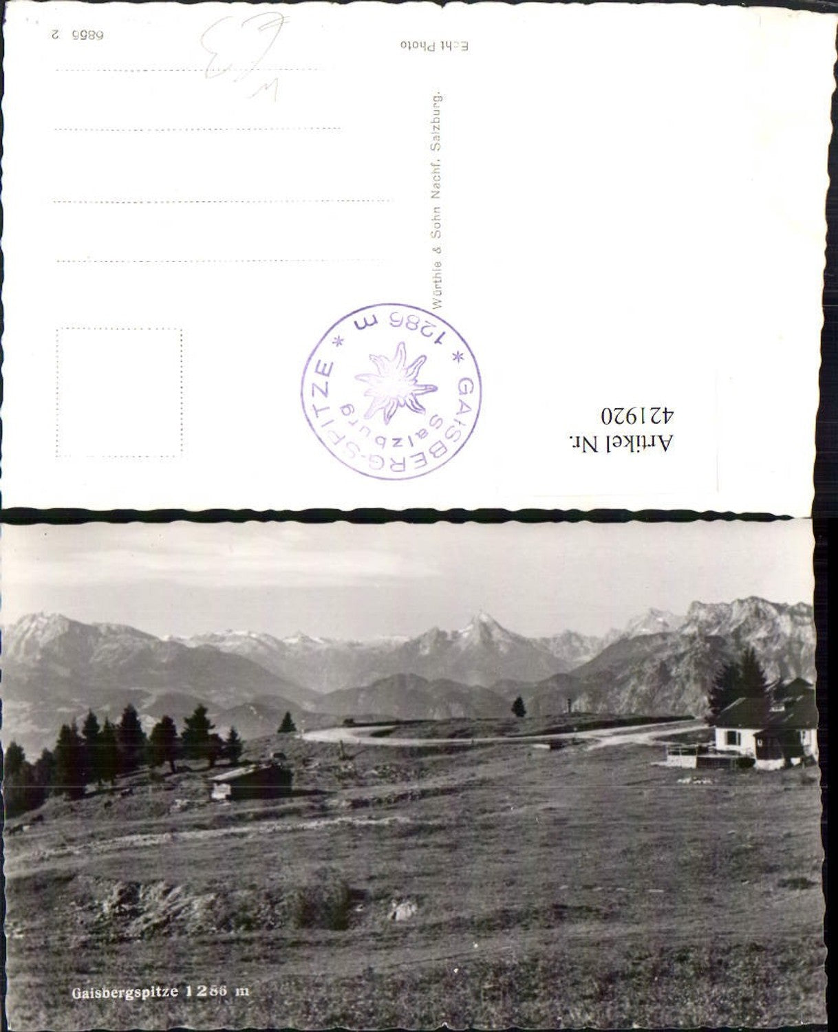 421920,Salzburg Gaisbergspitze Bergkulisse