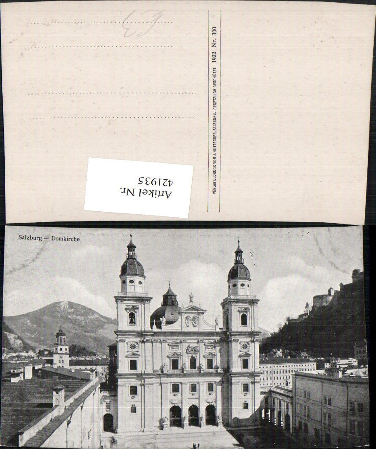 421935,Salzburg Domkirche Kirche