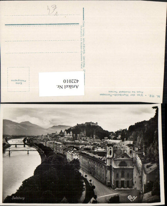 422010,Salzburg Teilansicht m. Festung von d. Humboldt-Terrasse pub Cosy