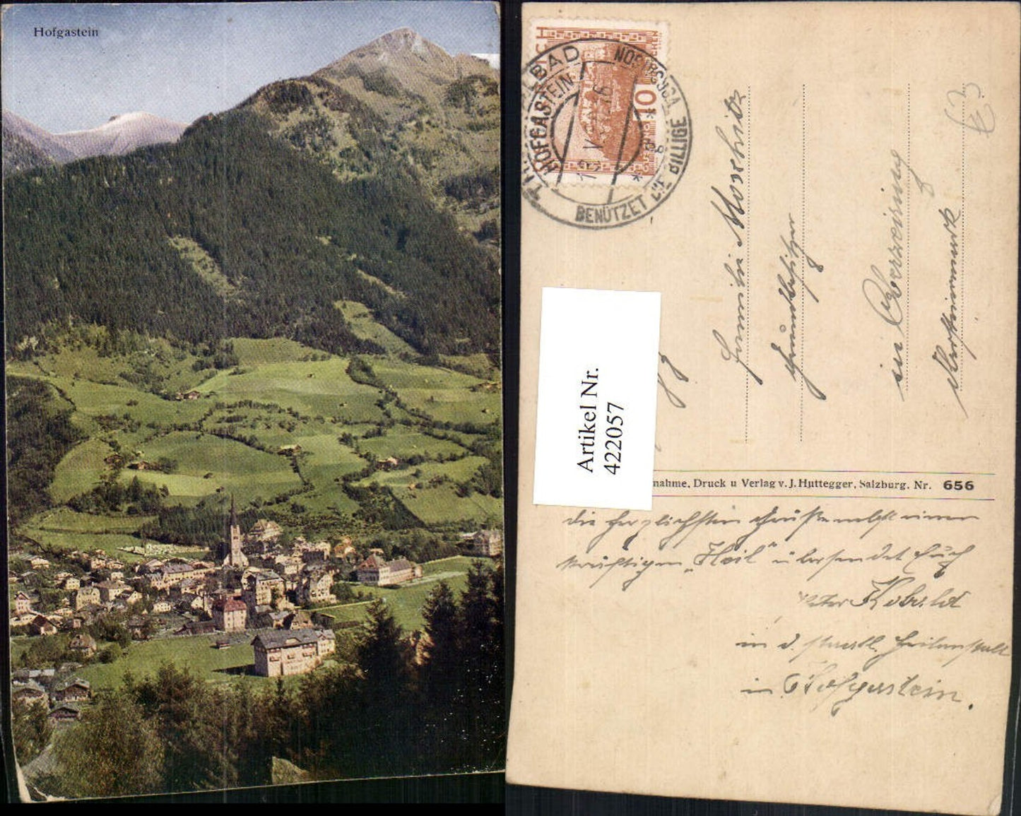 422057,Bad Hofgastein Totale Bergkulisse