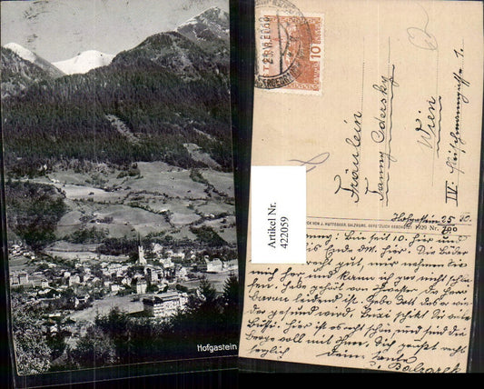 422059,Bad Hofgastein Totale Bergkulisse