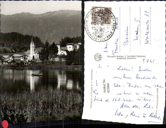 422066,Goldegg im Pongau Teilansicht geg. Gamskogel