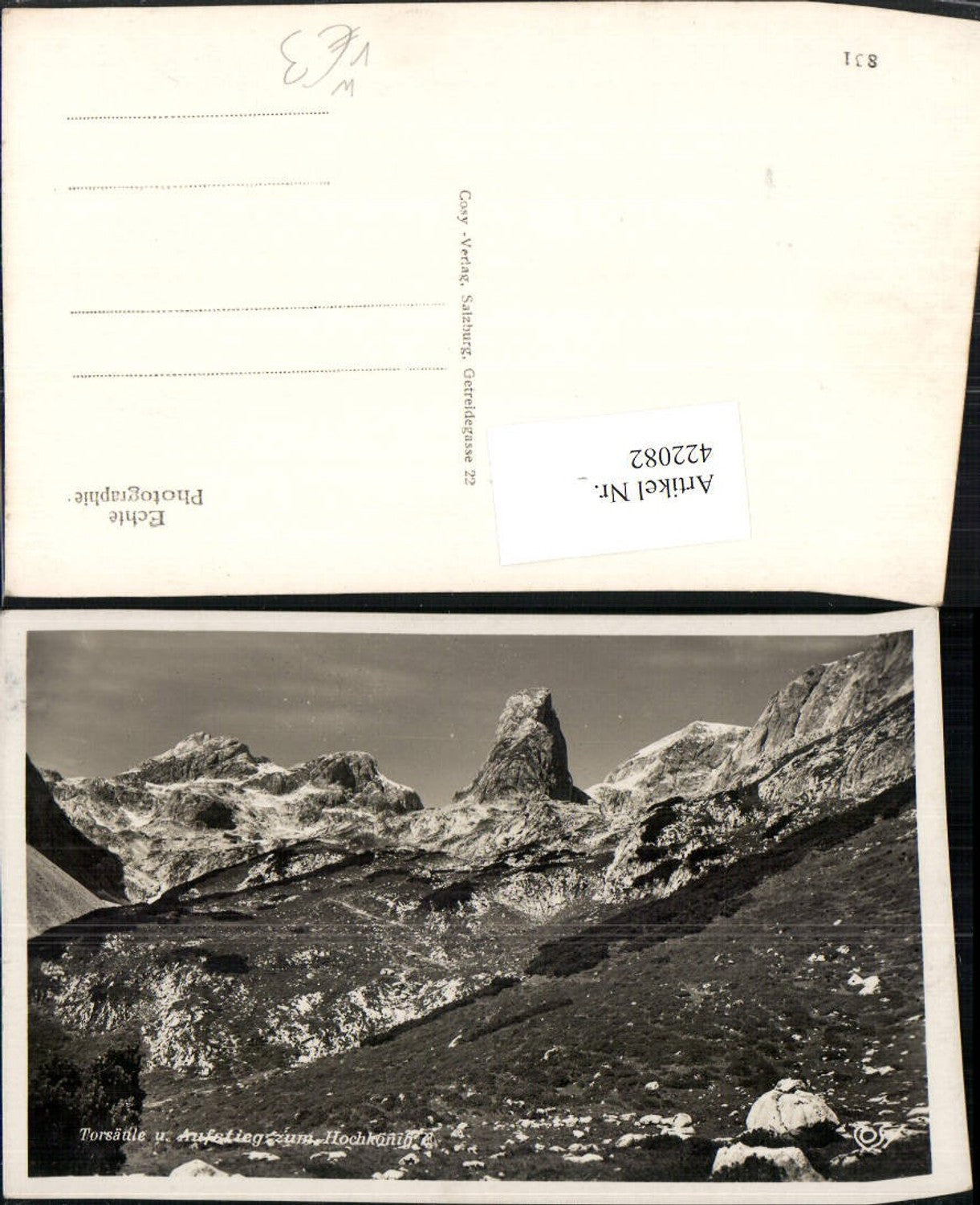 422082,Torsäule u. Aufstieg zum Hochkönig b. Mühlbach Bergkulisse pub Cosy